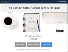 Tablet Screenshot of funkish.com